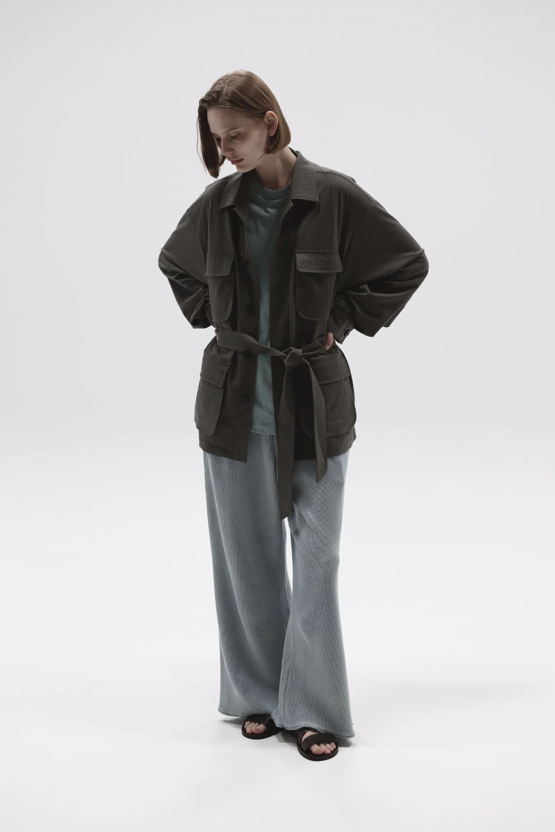 KANEMASA PHIL.  「36G Herringbone Hunting Jacket」