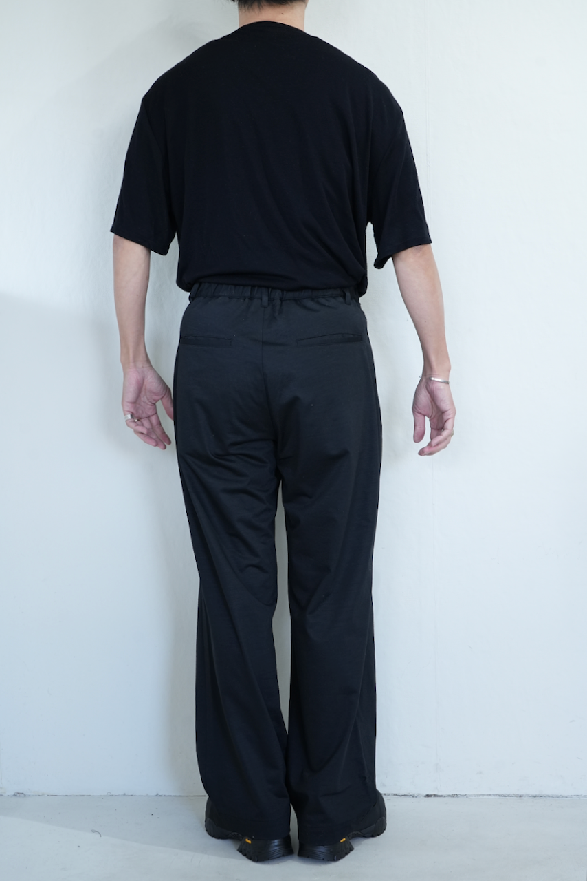KANEMASA PHIL. 「36G Wool Trousers」Black