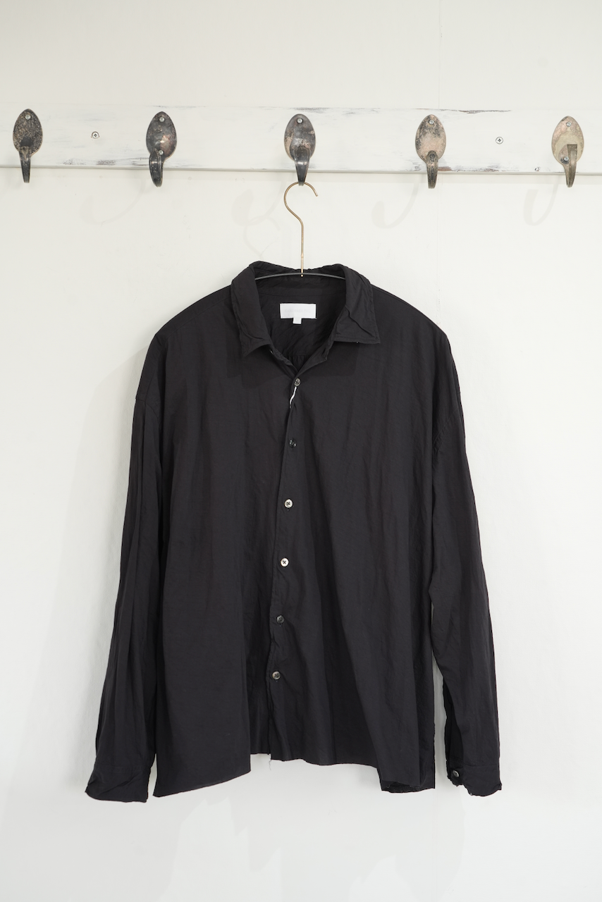 KANEMASA PHIL.  「46G Artisan L/S Shirt」CHARCOAL