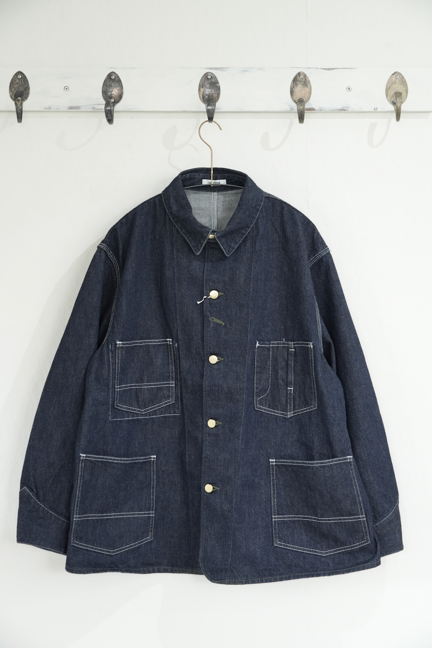 INTĒRIM・ ZIMBABWE COTTON SHUTTLE DENIM  1st HERCULES COVERALL