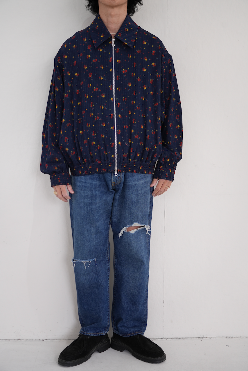 KANEMASA PHIL. 「36G Linen Sucker Flower Blouson」 / browniegift