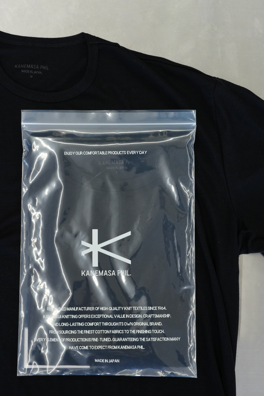 KANEMASA PHIL.  「18G Wool Pack Tee」