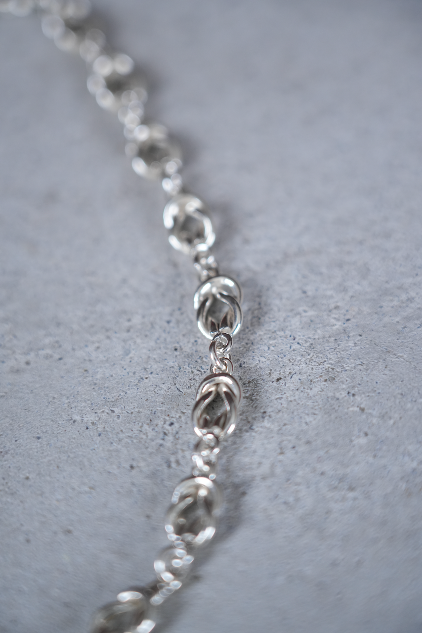 INTĒRIM・TAXCO SILVER SMALL CHAIN BRACELET