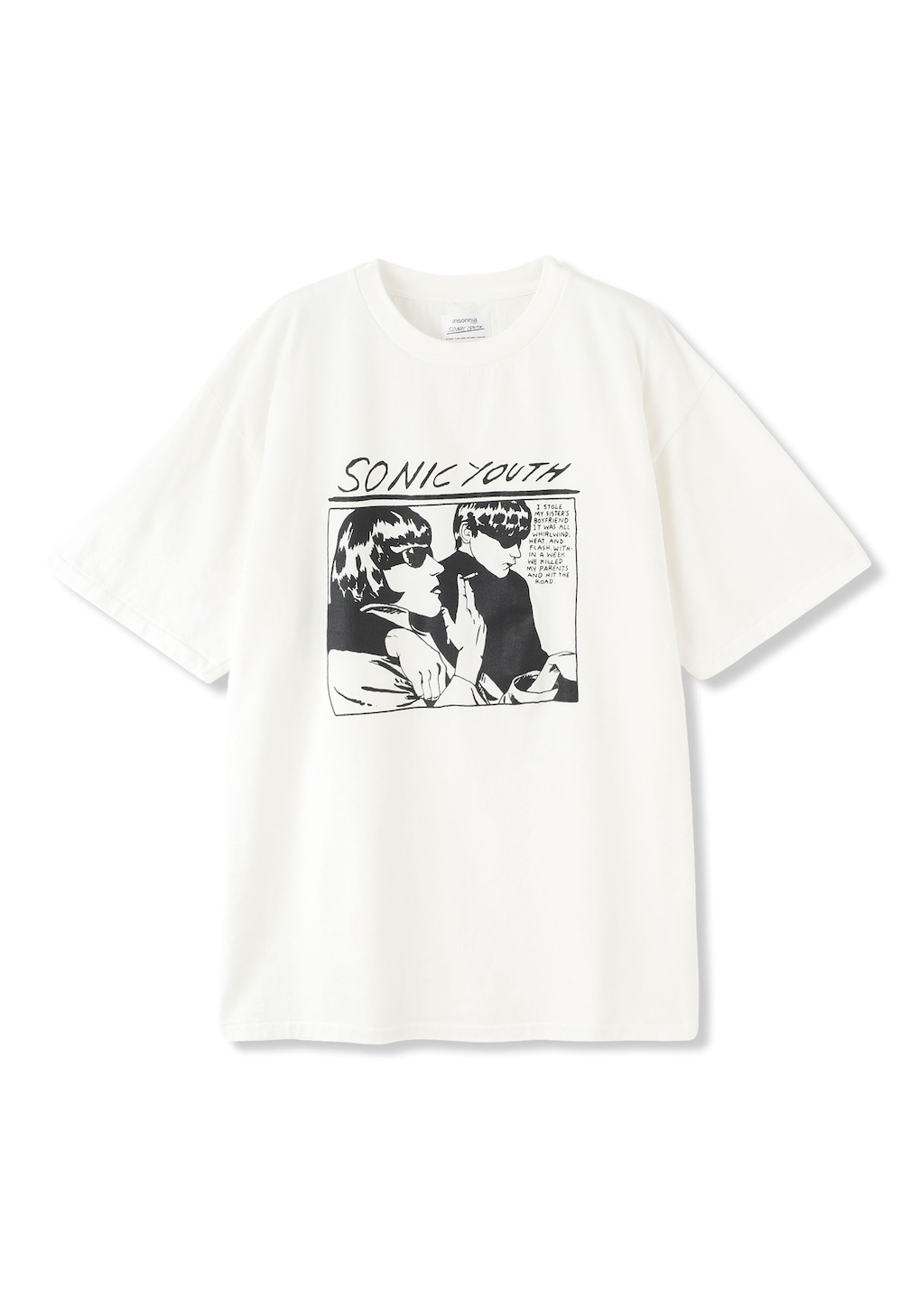 Insonnia Projects・SONIC YOUTH RP GOO TEE