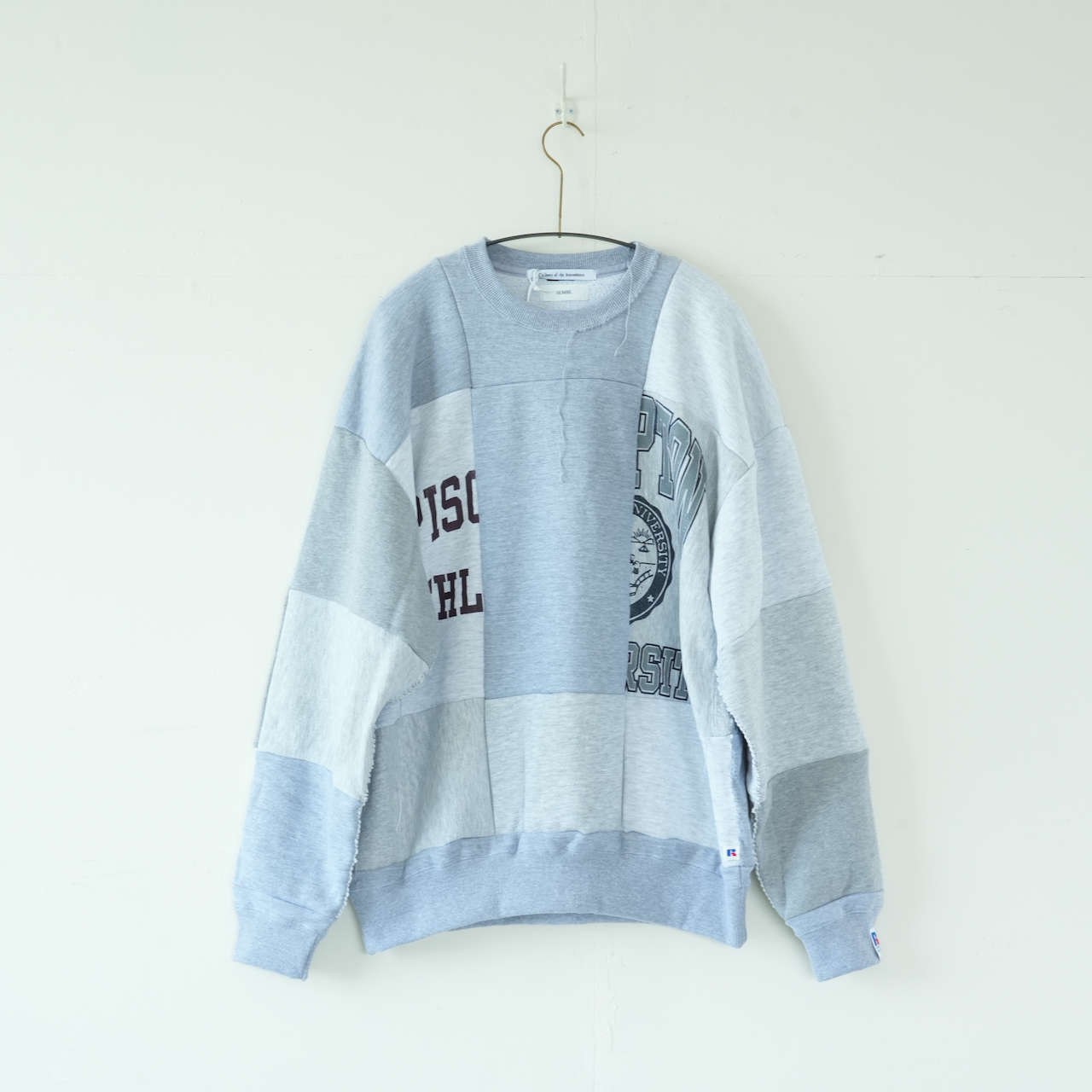 Children of the discordance・PATCH WORK VINTAGE SWEAT PULLOVER (SIZE2)