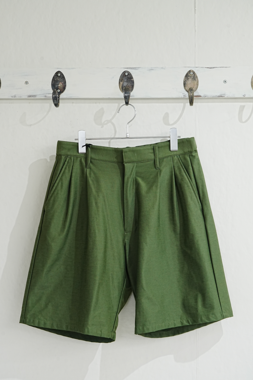 KANEMASA PHIL.「46G Typewriter Jersey 2tuck Shorts」