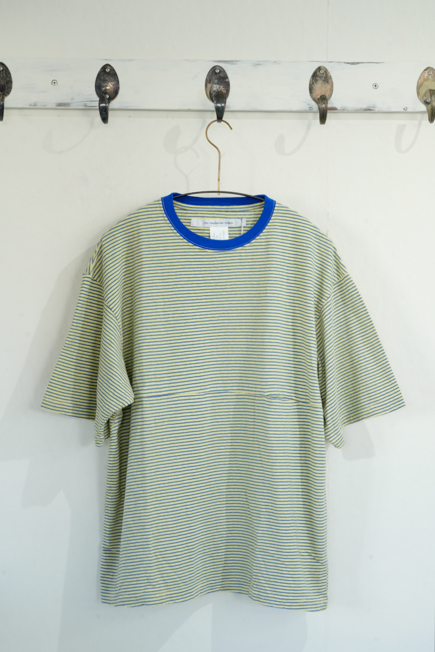 EEL Products ・ YURURI TEE 1/2 border(YELLOW)
