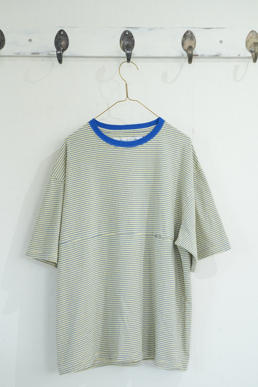 EEL Products ・ YURURI TEE 1/2 border(YELLOW)