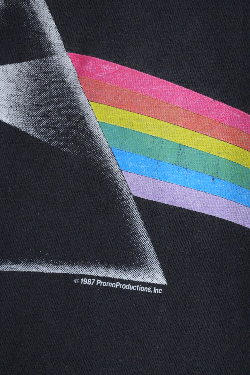 PINK FLOYD 1987 DARK SIDE OF THE MOON XL Vintage Tシャツ