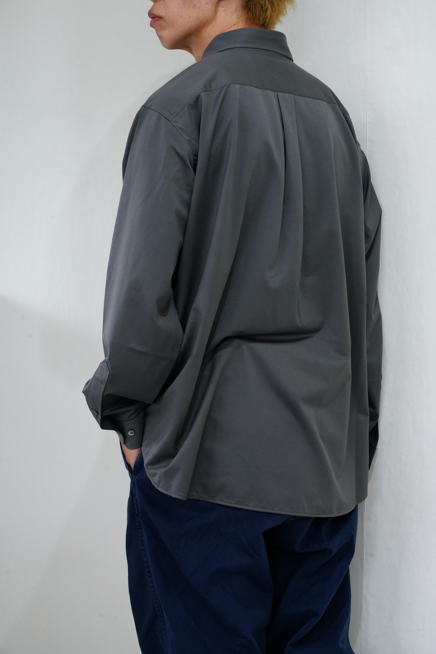 KANEMASA PHIL. 「46G Atmosphere Shirt」COL：CHARCOAL
