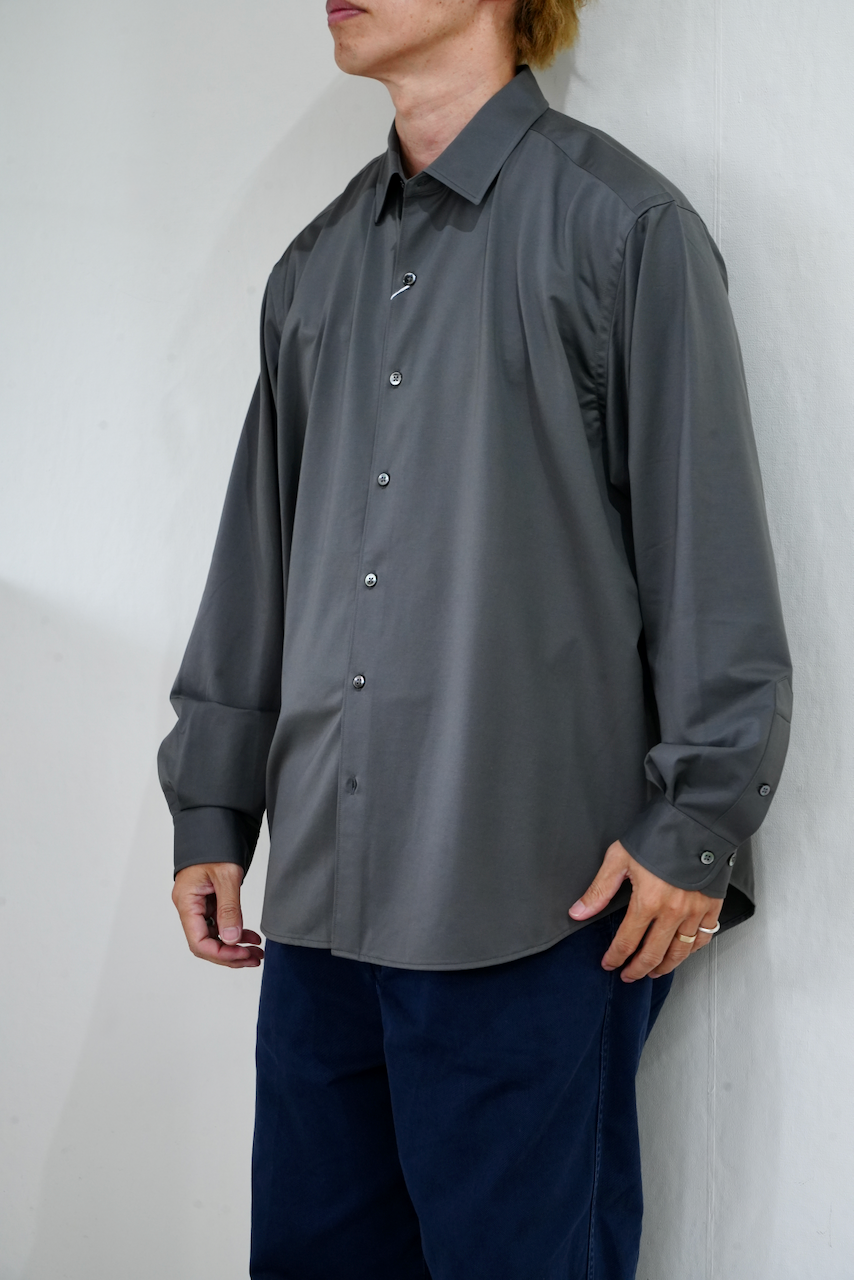 KANEMASA PHIL. 「46G Atmosphere Shirt」COL：CHARCOAL