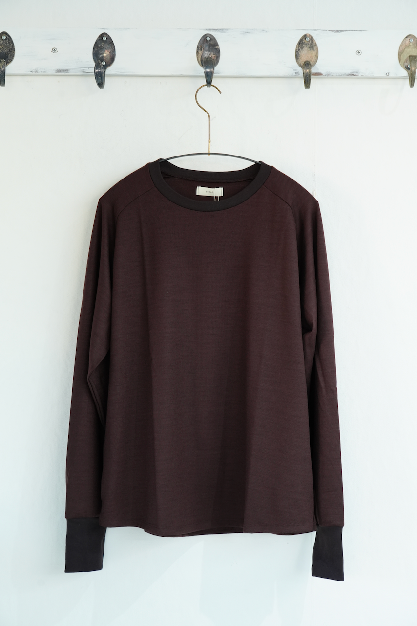 STEAF・RADIANCE LONG SLEEVE (SUGAR BROWN)