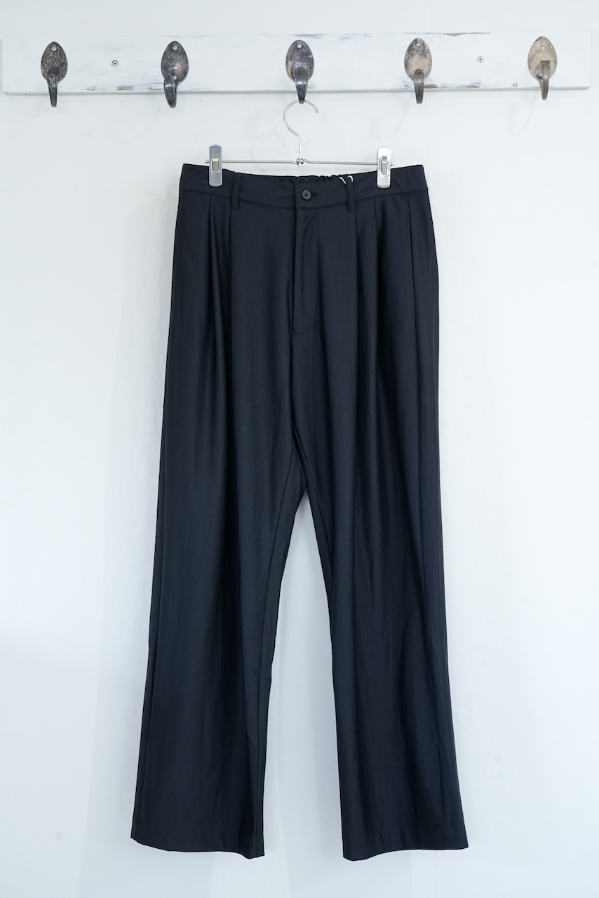 KANEMASA PHIL.  「36G Wool Trousers」BLACK