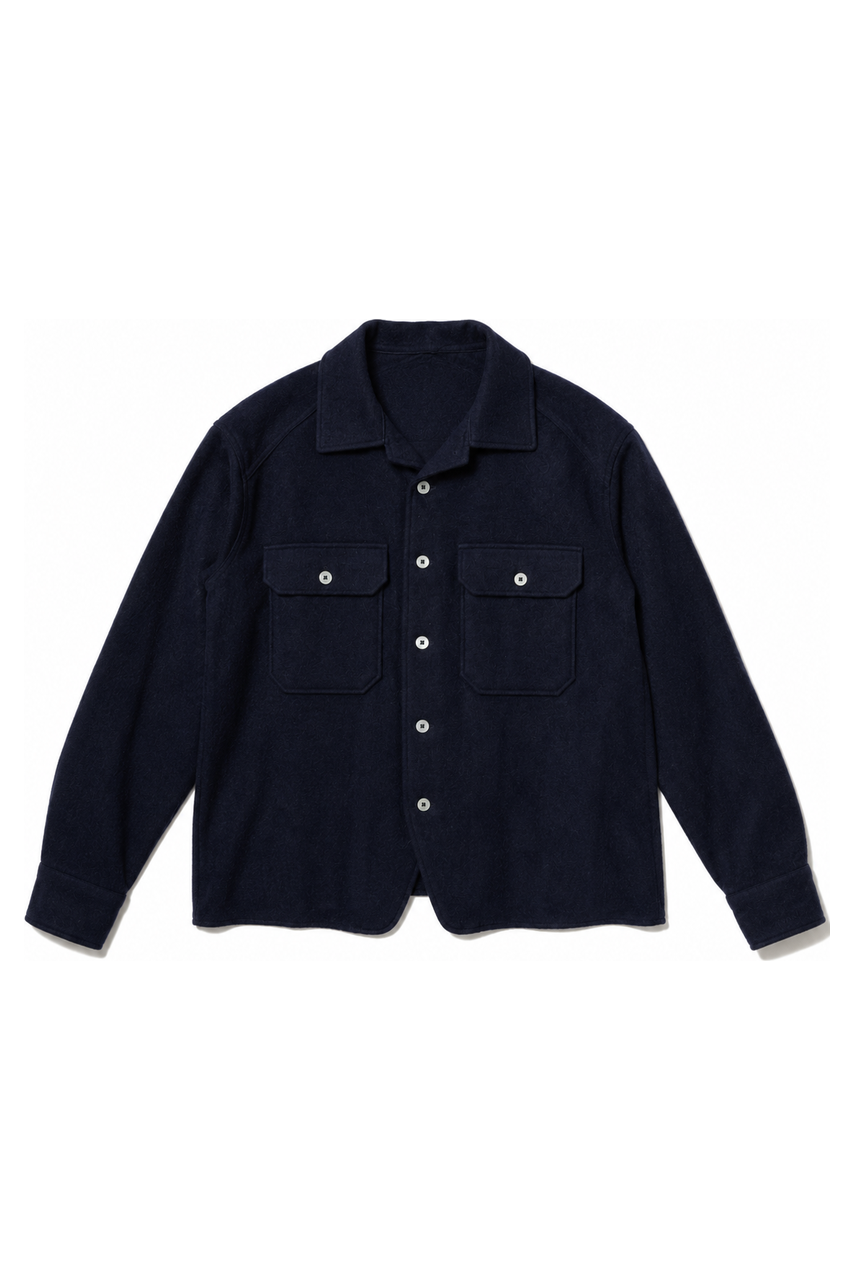 STEAF・BASE RADIANCE SHIRT (DEEP NAVY)
