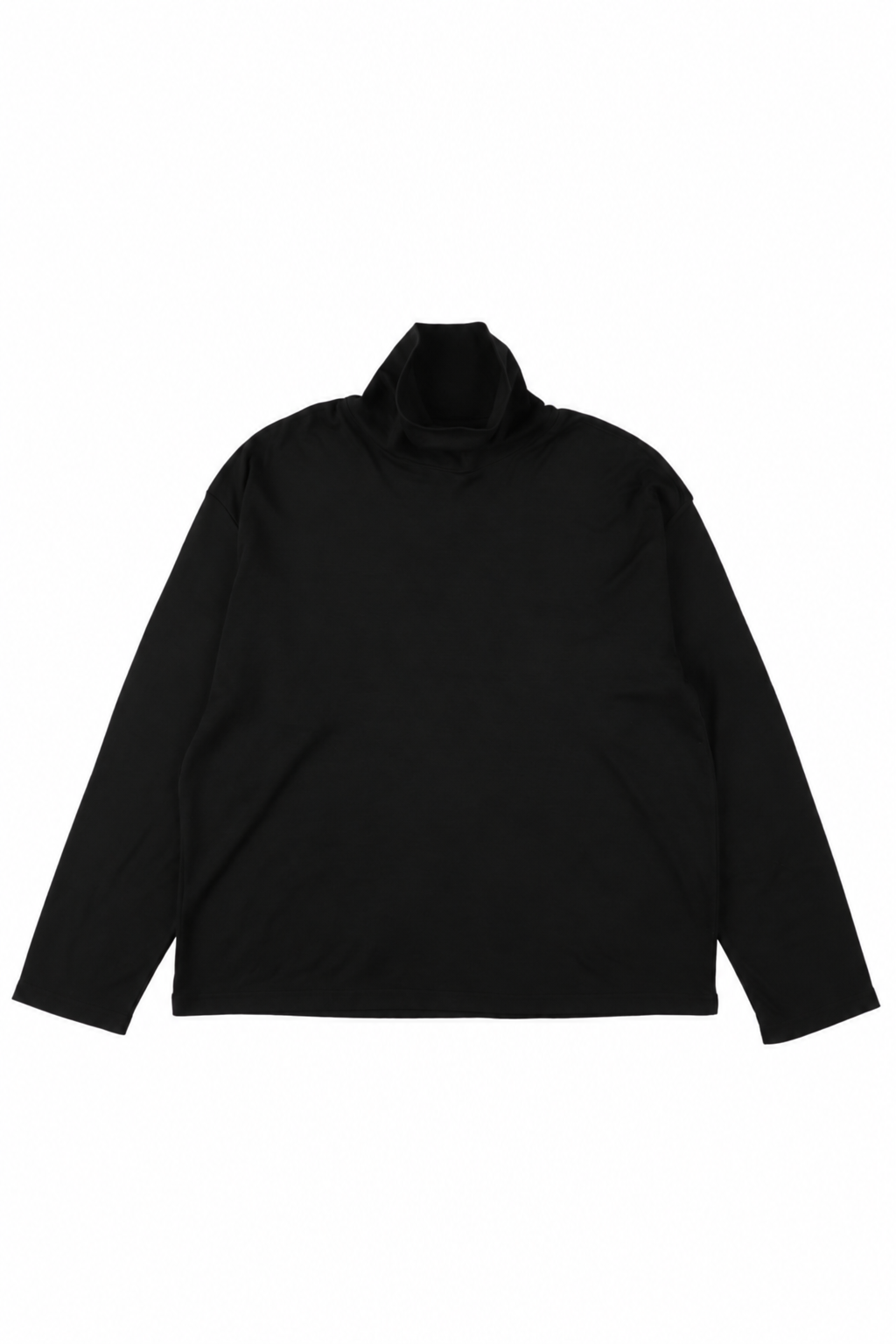 KANEMASA PHIL.  「18G Wool Turtleneck 」BLACK