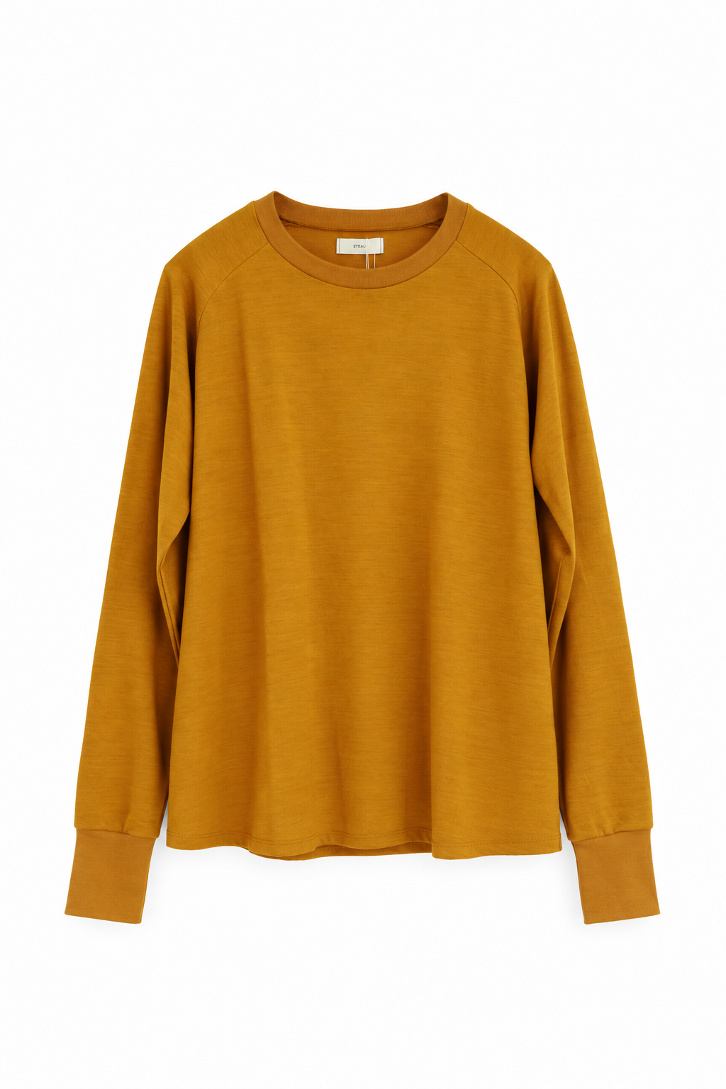 STEAF・RADIANCE LONG SLEEVE (CANE MUSTARD)