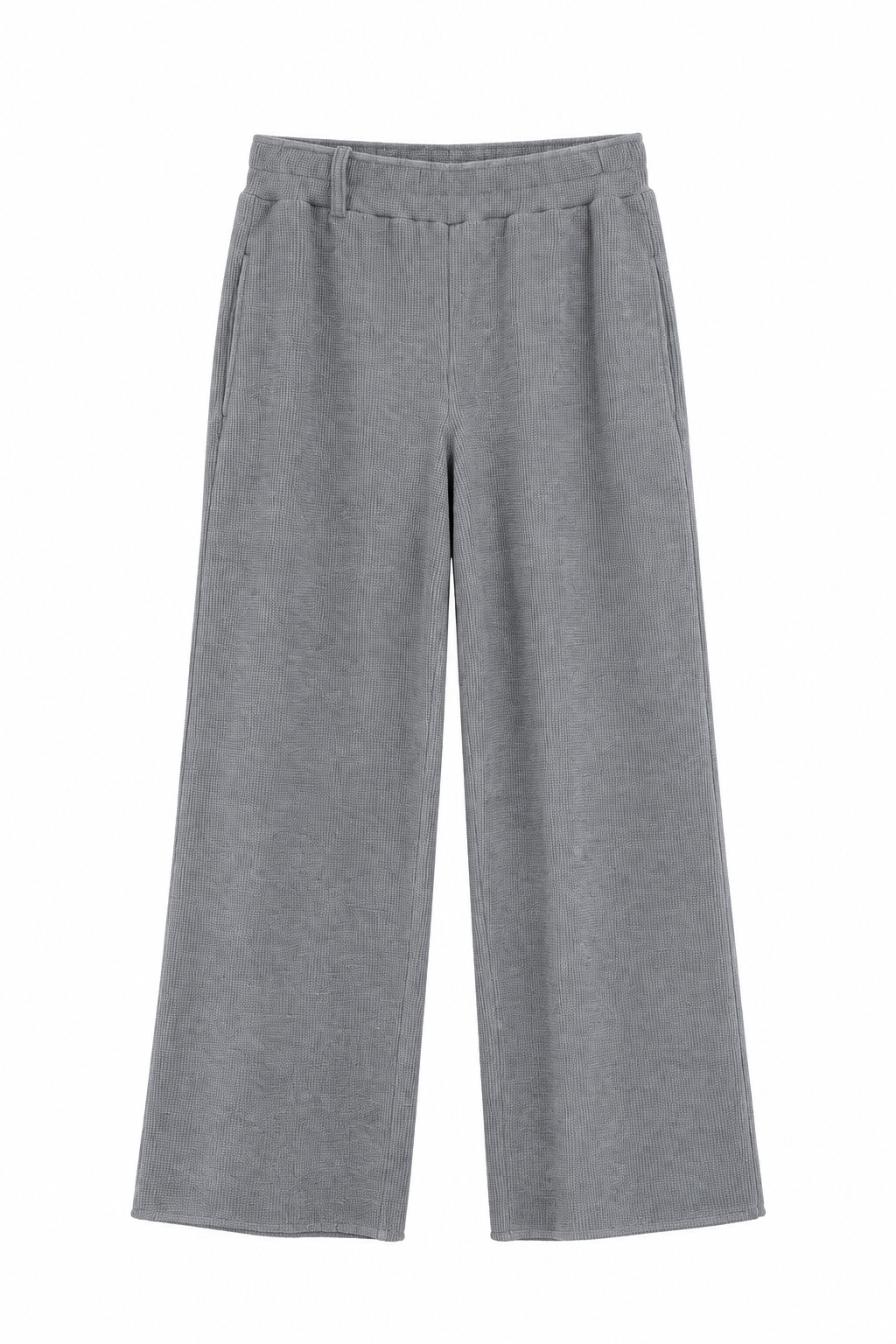KANEMASA PHIL.  「18G Heather Waffle Pants」CHARCOAL