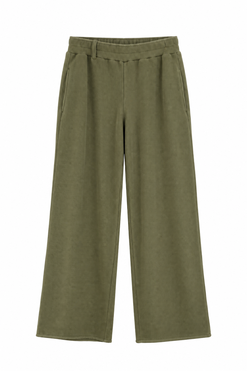 KANEMASA PHIL.  「18G Garment Dye Pants」KHAKI sulfur dye