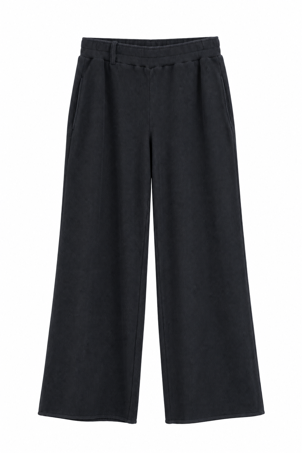 KANEMASA PHIL.  「18G Garment Dye Pants」BLACK sulfur dye