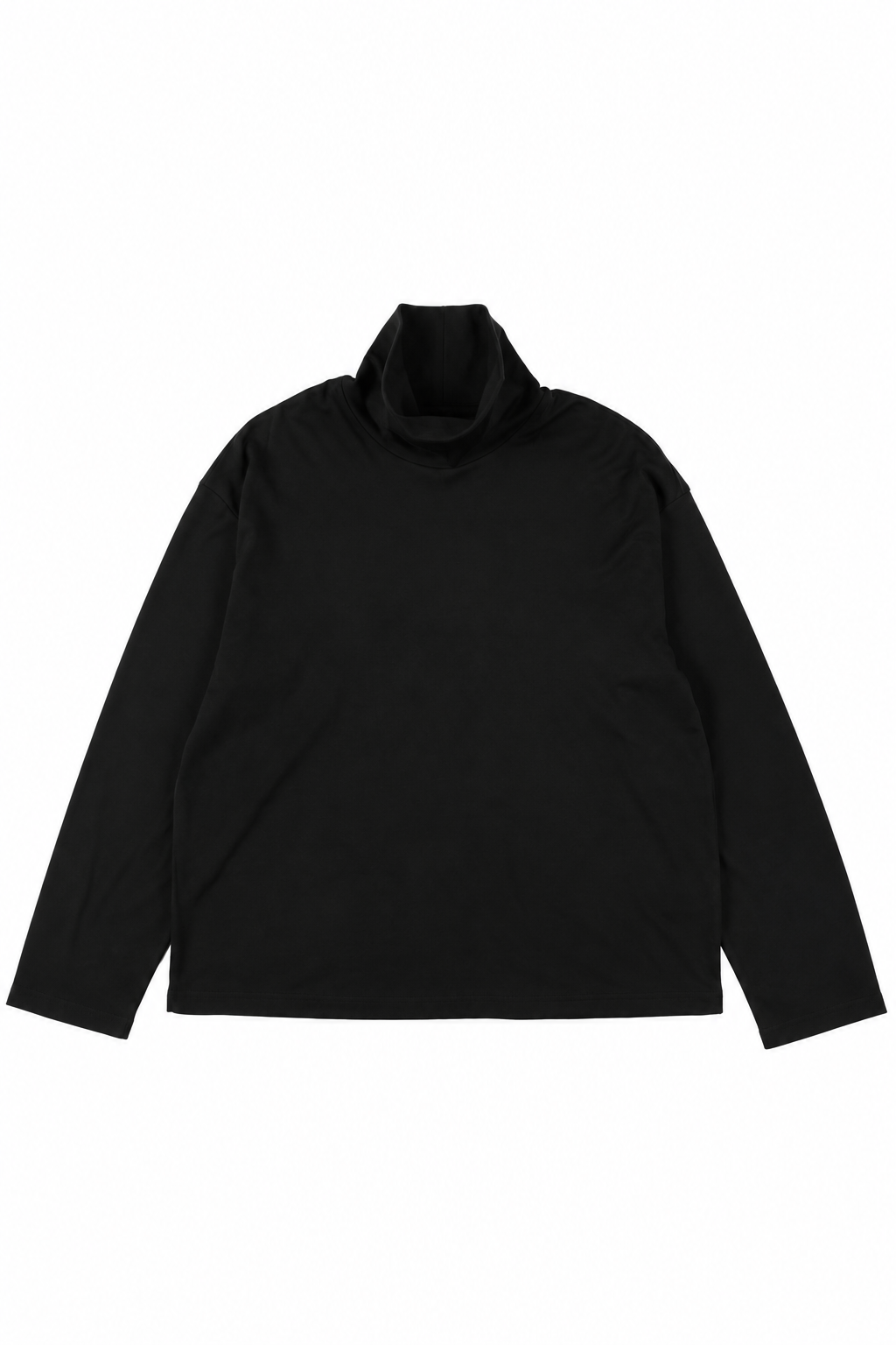 KANEMASA PHIL.  「18G Wool Turtleneck 」BLACK
