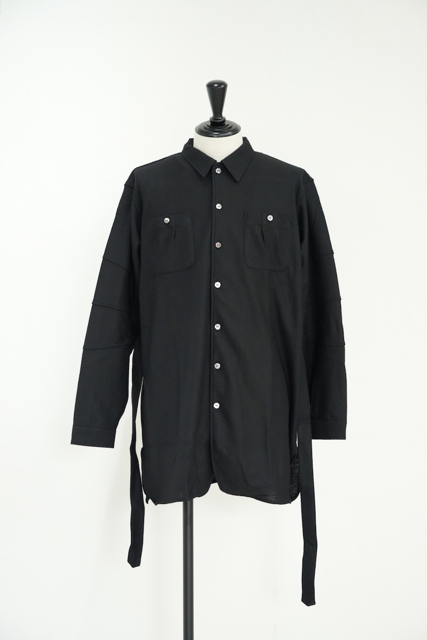 STEAF・ROBE SHIRT (BLACK)
