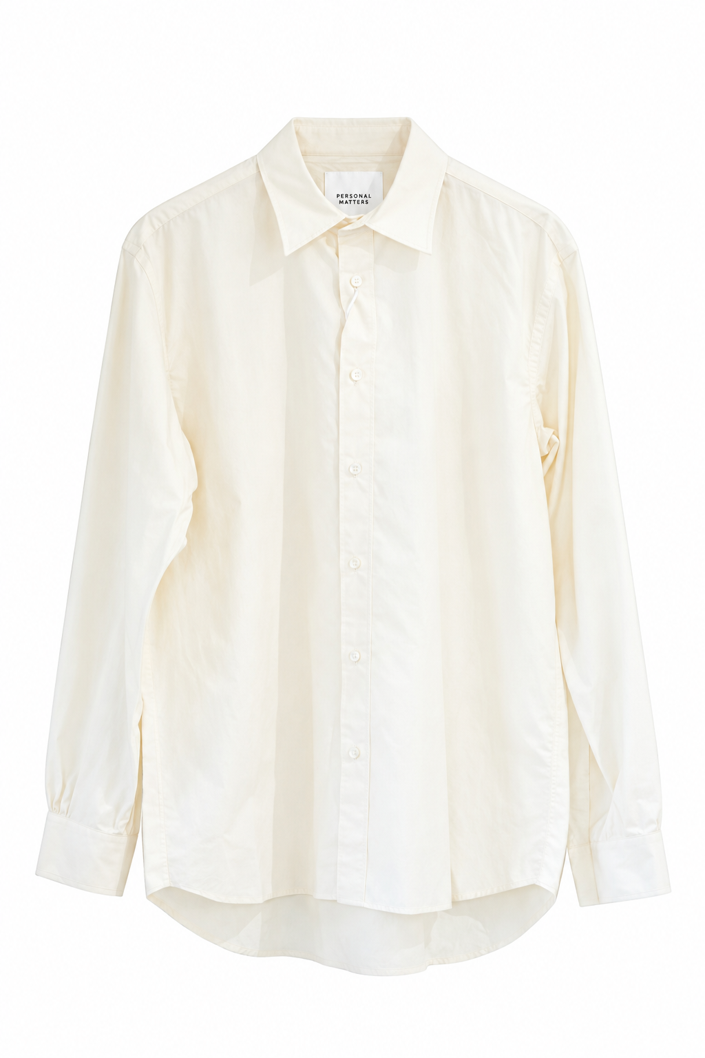 PERSONAL MATTERS・ ORGANIC COTTON BROAD SHIRT