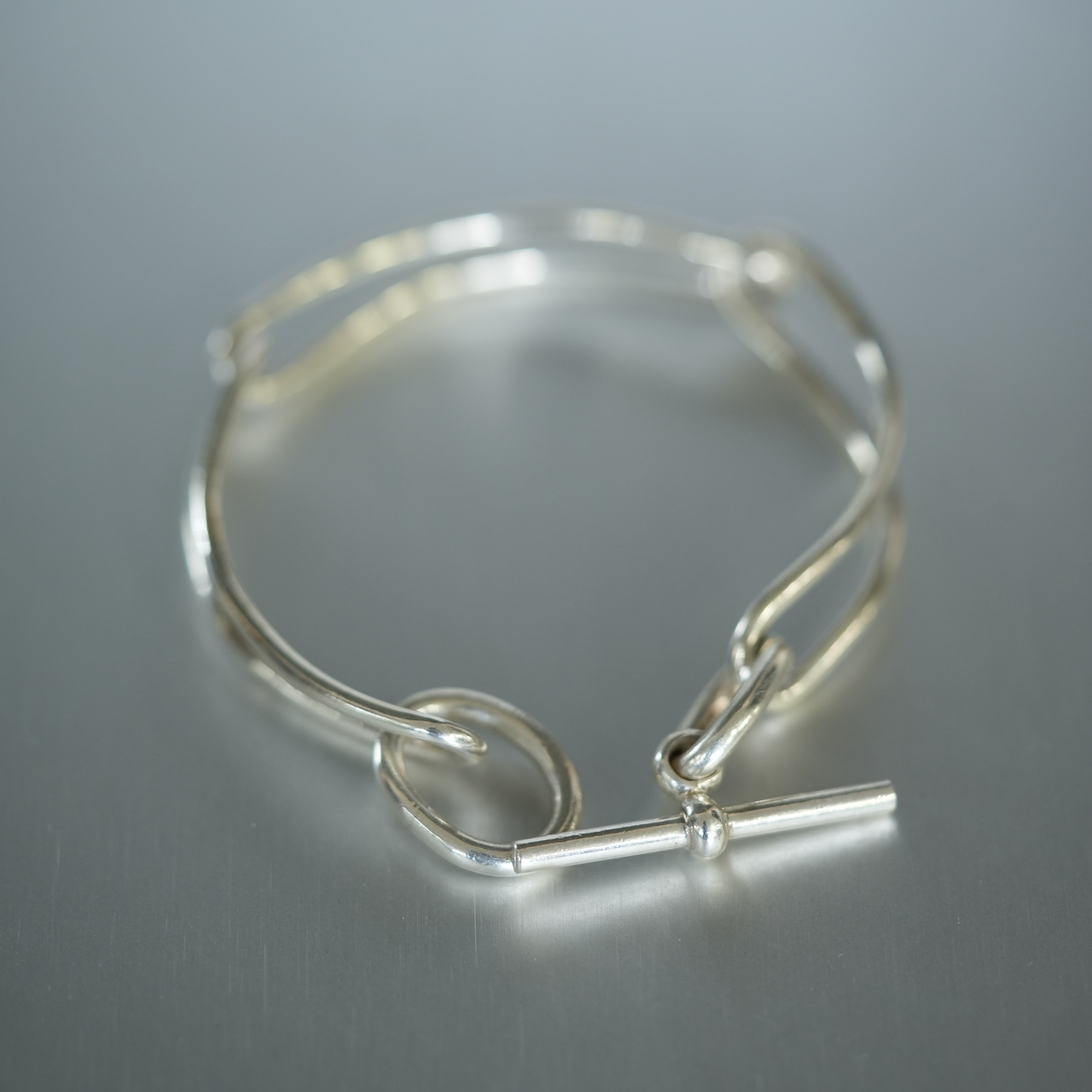 ACE by morizane  ・ curve link chain bracelet (order)