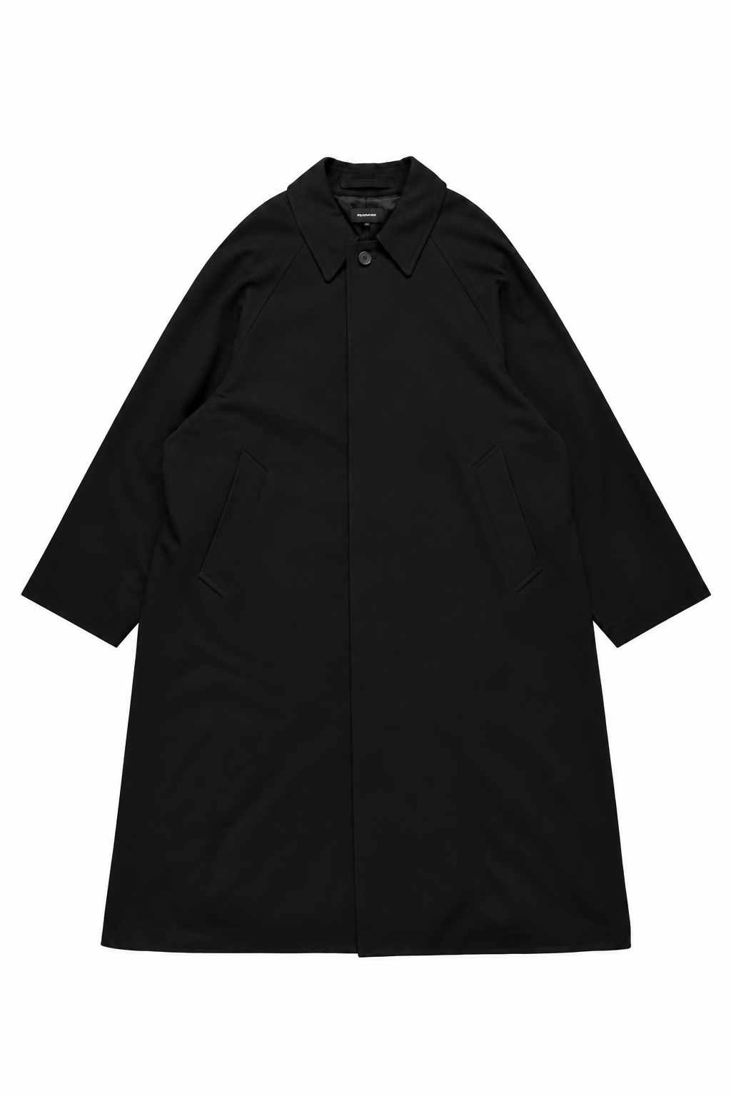 KANEMASA PHIL.  「36G Cashmere Wool Raglan Coat」BLACK