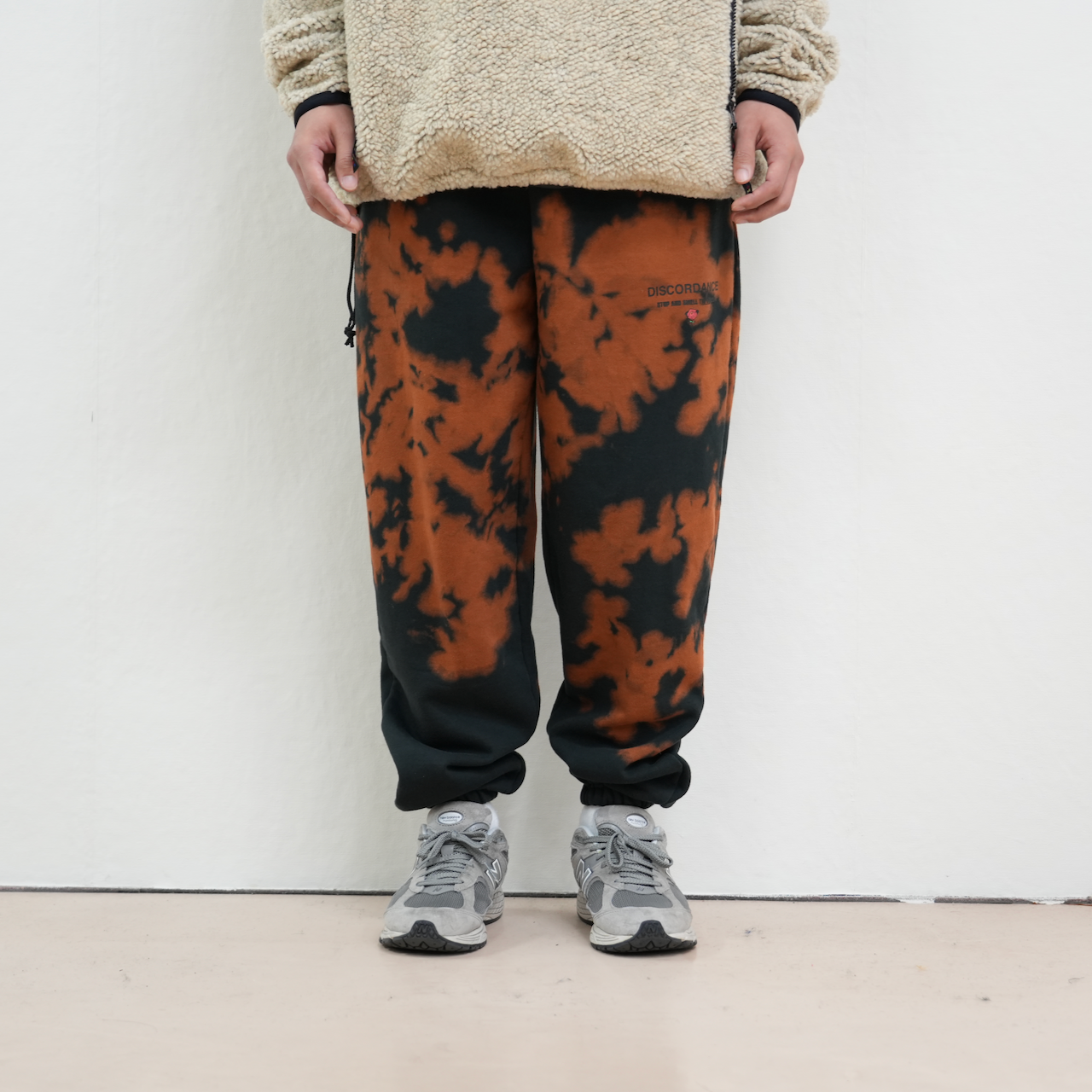 Children of the discordance・HAND DYEING SWEAT PANTS