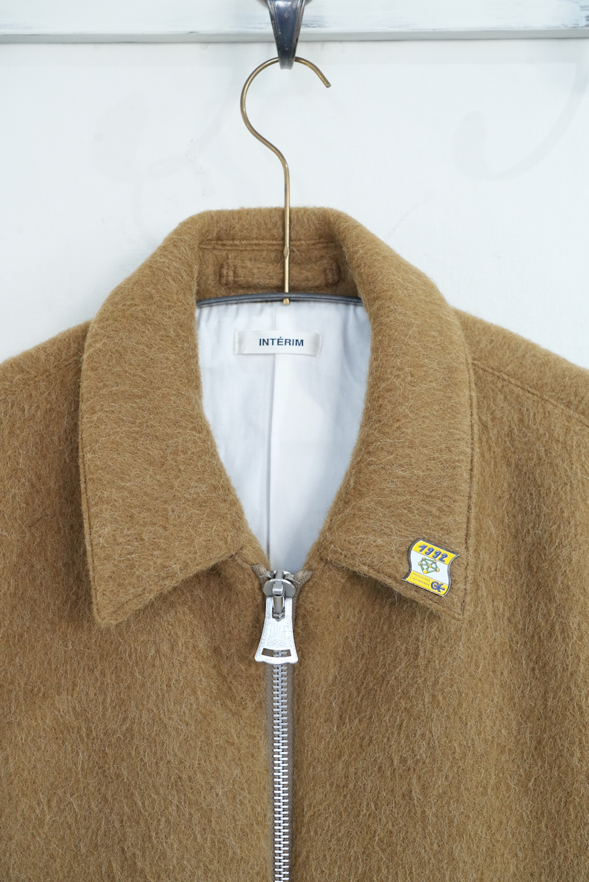 INTĒRIM・ DOUBLE FACE HAIRY ALPACA WOOL SPORTS JACKET