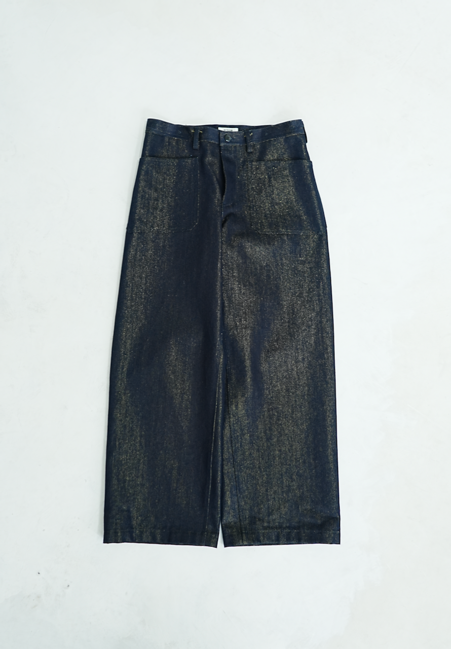 INTĒRIM・LIMITED 40s WW2 US.NAVY GOLD DENIM TROUSER