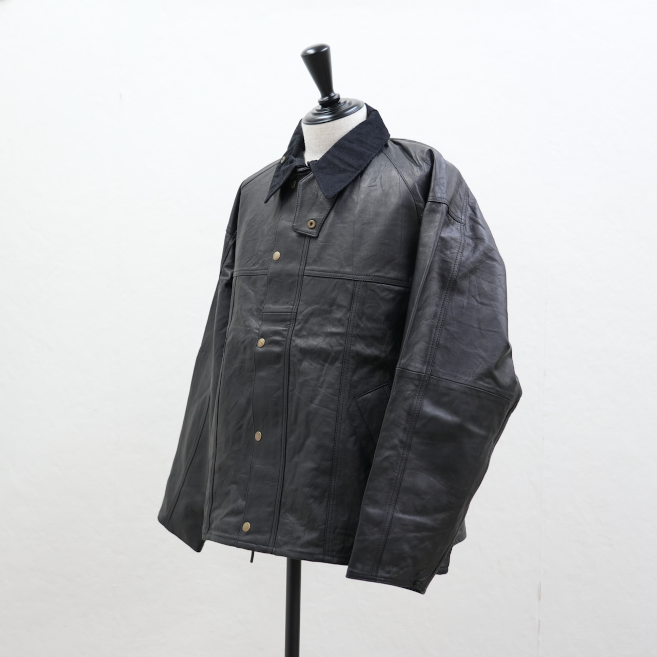 yoused ・LEATHER DRIVERS JACKET (SIZE2)