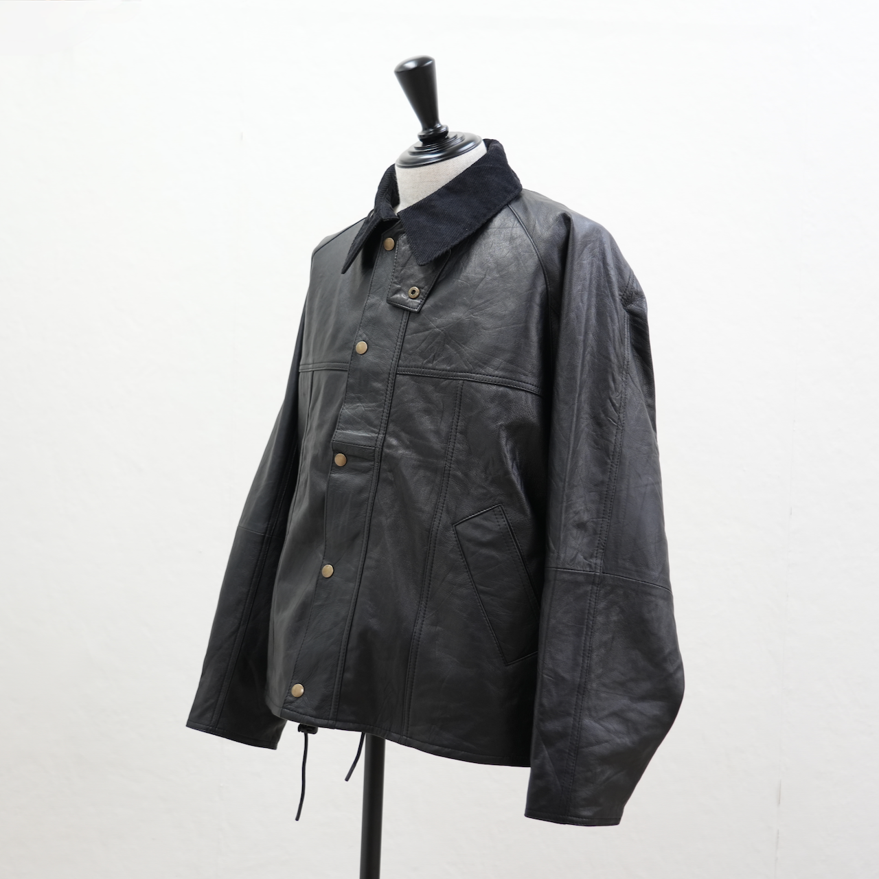 yoused ・LEATHER DRIVERS JACKET (SIZE1)