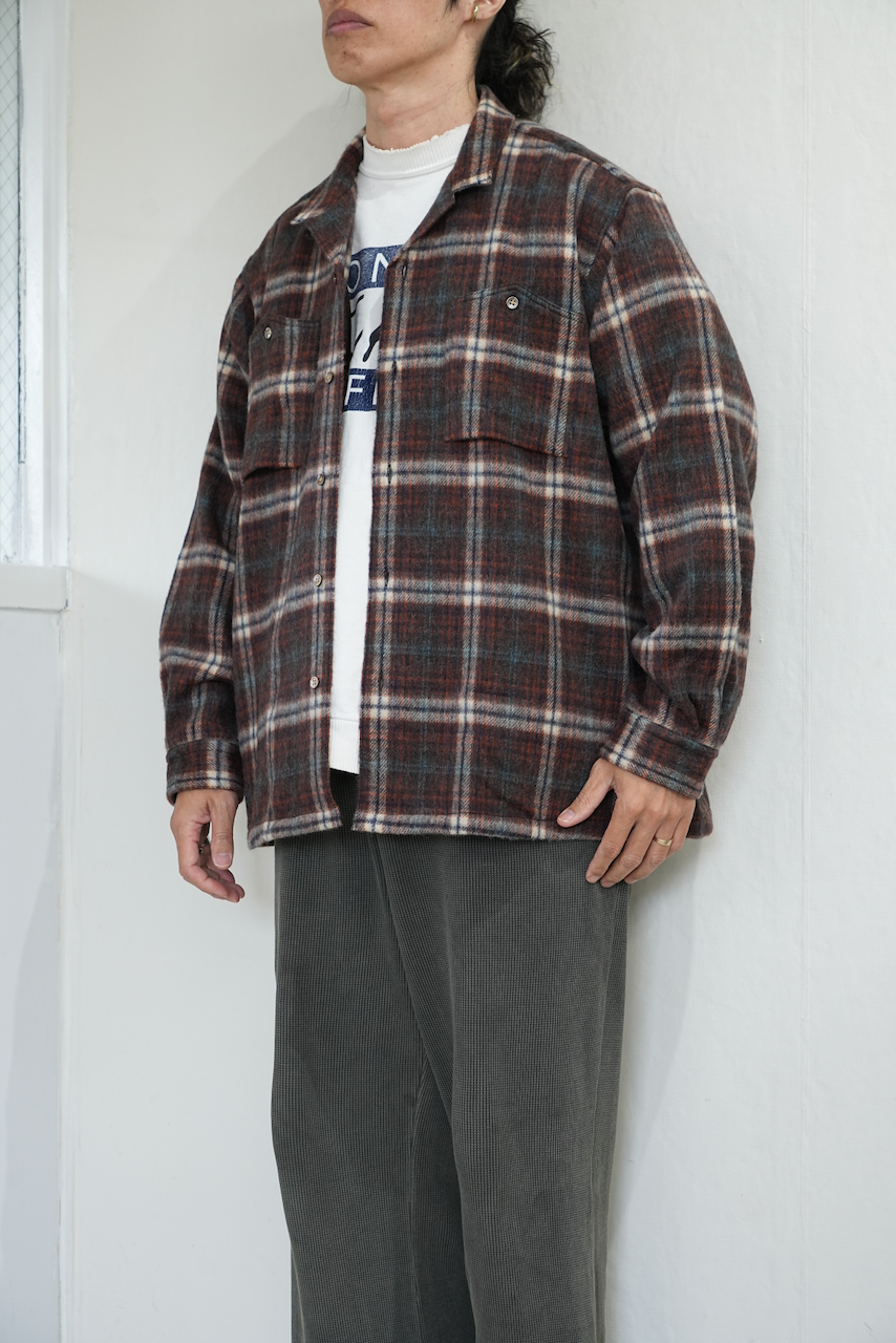 LOBS ADVENTURE CLOTHING・C2 HD SHIRT LS BROWN