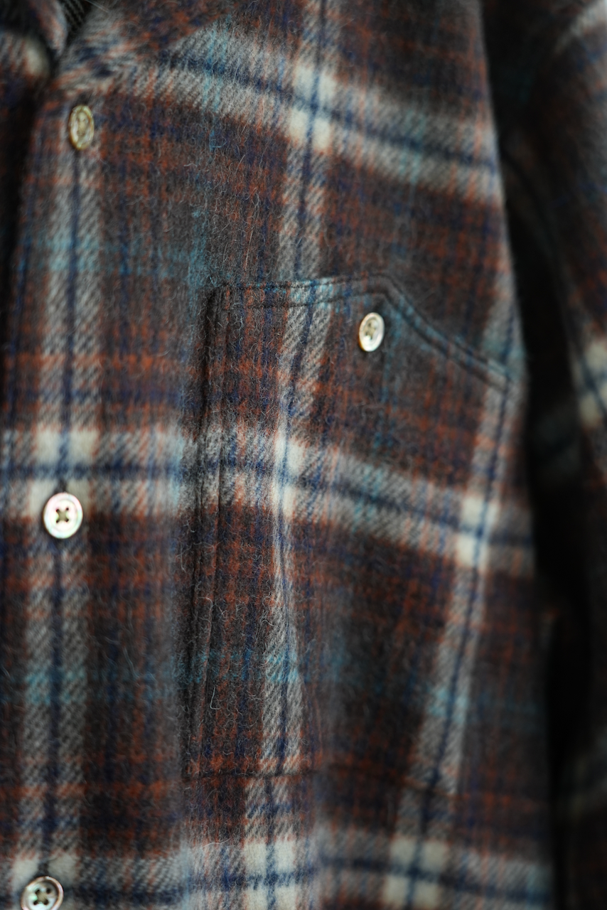 LOBS ADVENTURE CLOTHING・C2 HD SHIRT LS BROWN