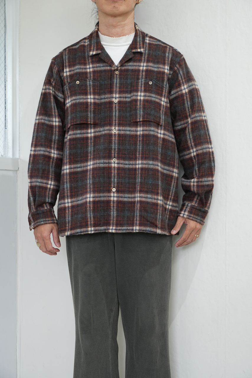 LOBS ADVENTURE CLOTHING・C2 HD SHIRT LS BROWN