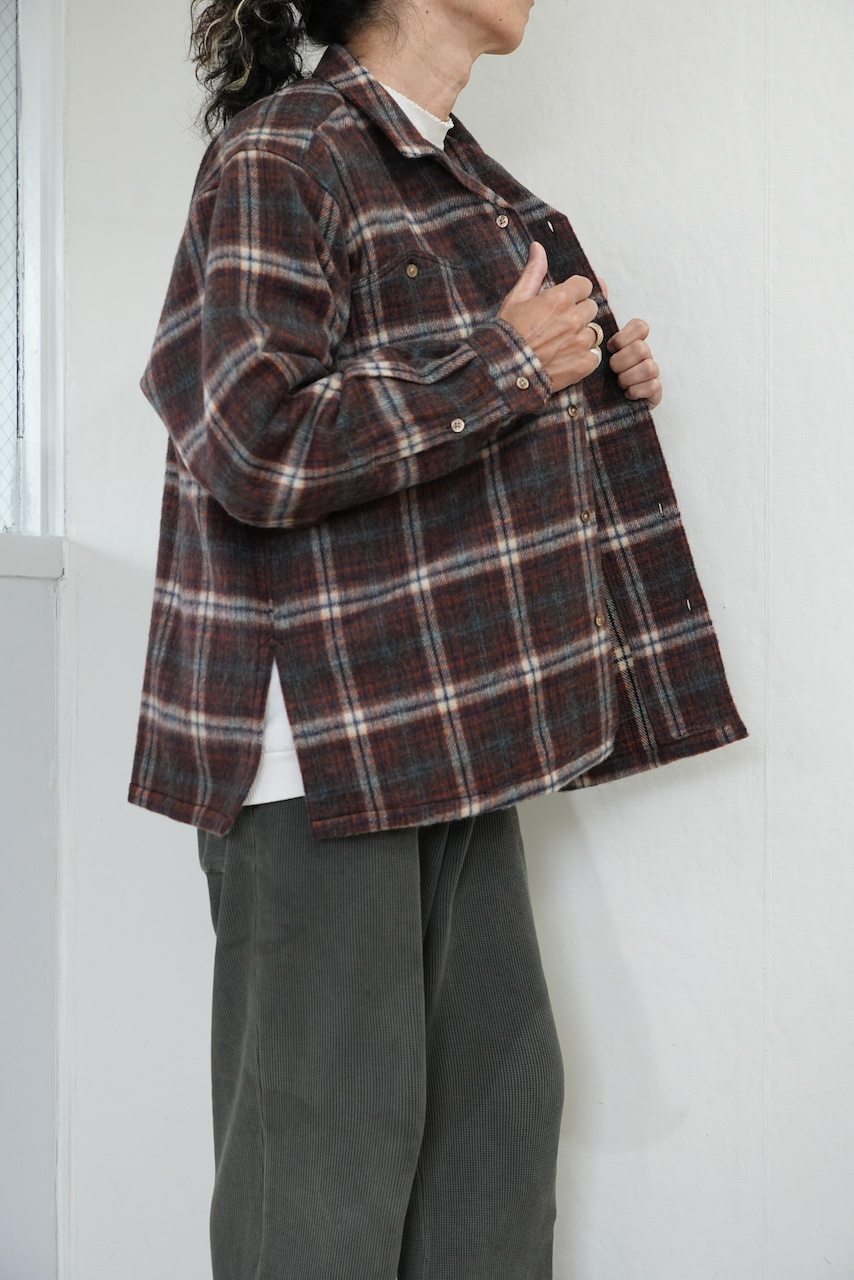 LOBS ADVENTURE CLOTHING・C2 HD SHIRT LS BROWN