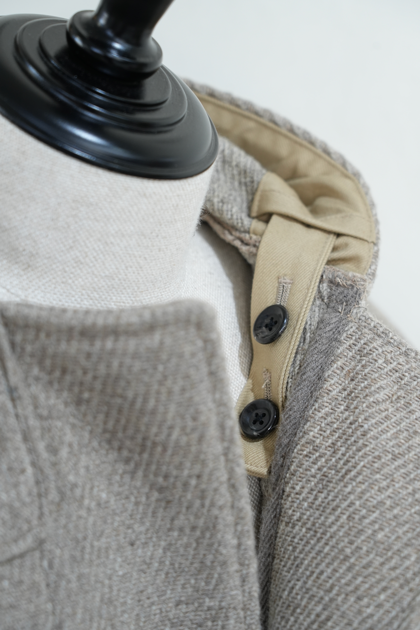 INTĒRIM・CASHMERE HEAVY ROYAL NAVY DUFFEL COAT