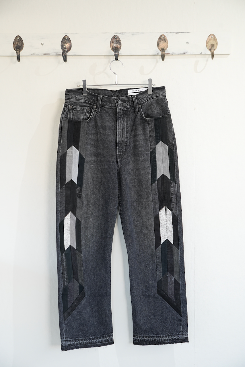 Children of the discordance・NY:ARROW DENIM PATCHWORK JEANS (SIZE2)